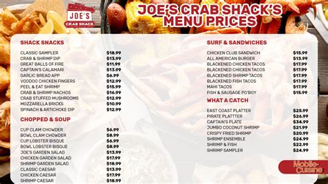 Joe's crab shack rochester ny  Open now : 11:00 AM - 9:00 PM