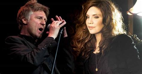 John waite alison krauss engaged Alison Krauss dated John Waite for about 3 years, and they were engaged aprox