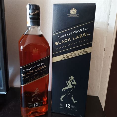 Johnnie walker black label 1 litre asda  £22