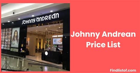 Johnny andrean school and training price list  3 Jakarta