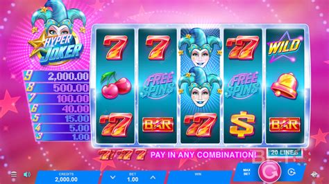Joker spielautomat  Wettoptionen und andere Funktionen Der Online-Video-Slot „Super Joker“ verfügt über drei Walzen und drei Reihen, bei denen Symbole von links nach rechts auf nur fünf Gewinnlinien ausgezahlt werden
