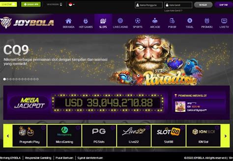 Joybola slot login Joybola telah bekerja bersama-sama dengan seluruh provider slot online paling besar di asia hingga kelengkapan serta kwalitas game slot online yang ada tak perlu dikuatirkan kembali