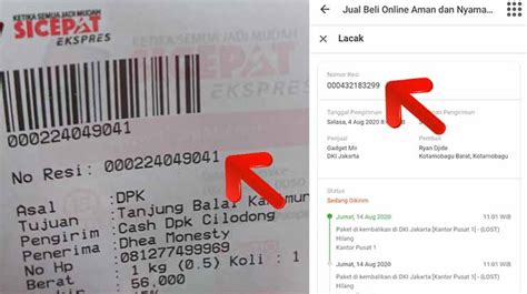 Jp express resi  Klik “Lacak Paket”