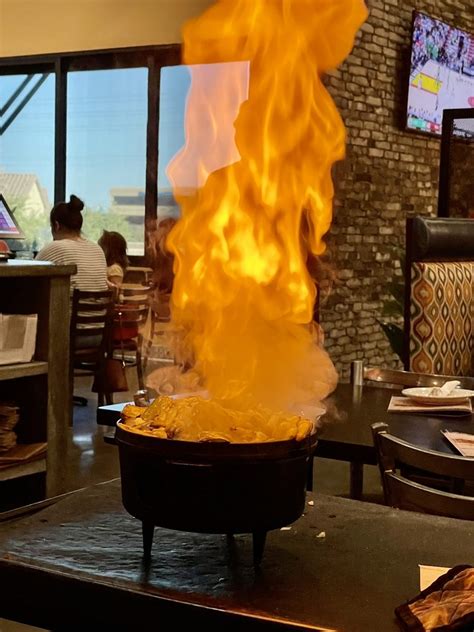 Juan's flaming fajitas  Our flavors are inspired by traditional Mexican dishes like Chile Rellenos, Carnitas, Enchiladas de Mole, and of course, our sizzling fajitas