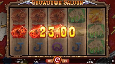 Jugar showdown saloon online  ThePOGG