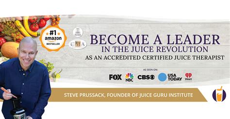 Juice guru institute reviews  Steve Prussack is the founder of Juice Guru ®, a movement dedicated to spreading the message about juicing for healthy living
