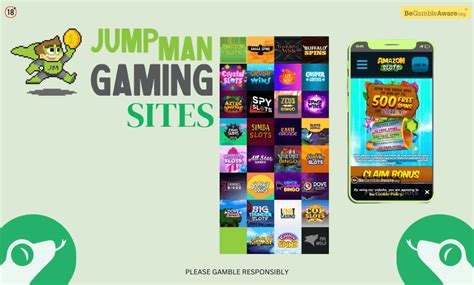 Jumpman casinos  They work with more than 10 top slot game providers to ensure that their sites have the very best content for players