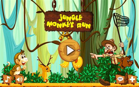 Jungle monkey run online game  100% 2