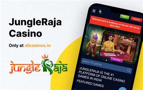 Jungleraja login Login to the gambling club via the phone/tablet browser