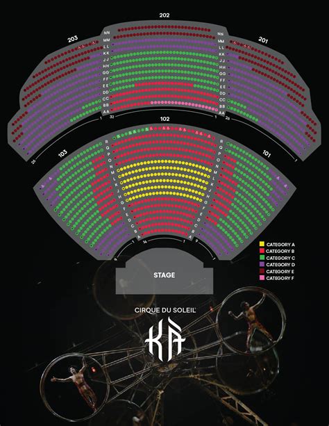 Ka show seating arrangement  This incredibly story-based show is the first cinematic storyline held by the group at the MGM Grand