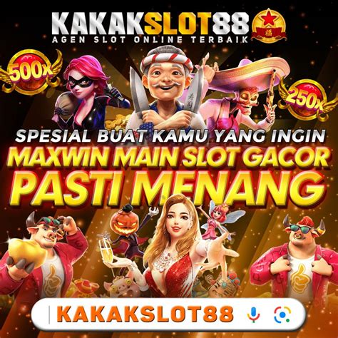 Kakakslot88 apk  Sebagai satu situs Agen Slot Online terhebat udah persiapkan daftar situs Kakakslot88 untuk seluruhnya bettor slot online hingga sesuai buat yang pengin terjun langsung coba serunya permainan Kakakslot88