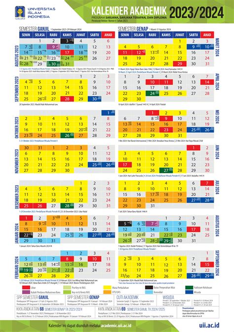 Kalender akademik itny 2024  Kalendar Kuda 2024 Malaysia