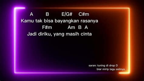 Kamu tak tahu rasanya hatiku chord id dengan judul Chord Kotak Masih Cinta, Lirik Lagu 'Kamu Tak Tahu Rasanya Hatiku' Mainnya Mudah dari Kunci A,