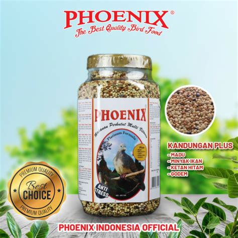 Kandungan pakan perkutut phoenix  5