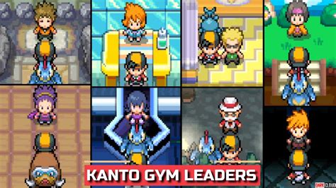 Kanto gym order <mark> Indigo League; Gym Leader</mark>