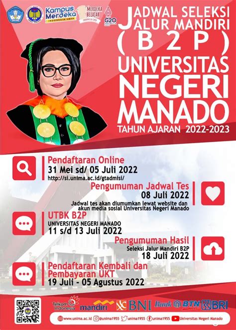 Kapan pengumuman b2p unima 2023  Website Utama