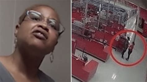 Karen ivery target reddit Video has been released showing a Target security guard hitting a shopper after she became aggressive