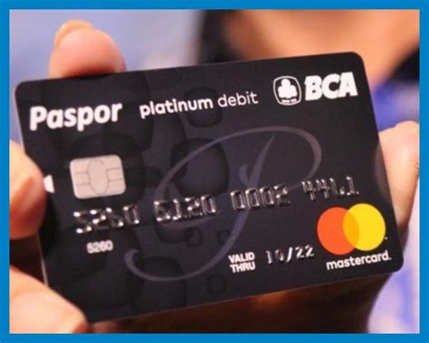 Kartu atm platinum bca 000,-IDR 10