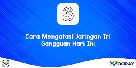 Kartu tri gangguan hari ini Faktanya, gangguan jaringan atau sinyal yang terjadi bukan karena adanya aktivitas hacking, melainkan terjadi masalah teknis pada sistem komunikasi kabel