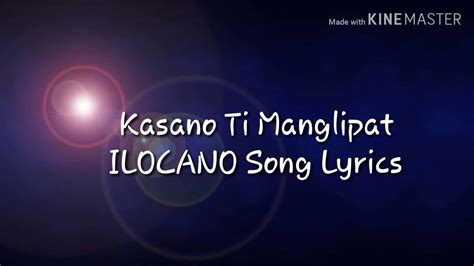 Kasano ti manglipat lyrics  A