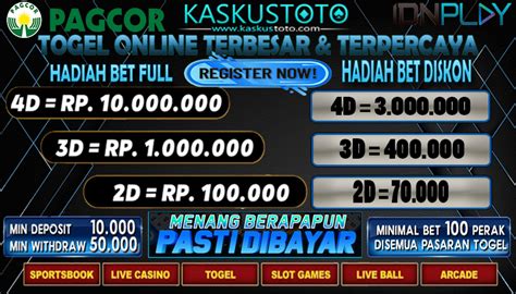 Kaskustoto work  Sebagai situs taruhan daring terbaik dan terpercaya di Indonesia, KASKUSTOTO selalu mengedepankan segala kebutuhan ataupun keinginan bettor dalam bermain judi online