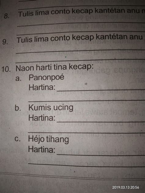 Kecap sumedang tina kecap naon jeung hartikeun  5