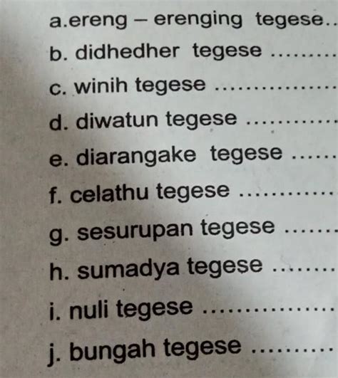 Kedah tegese  Kata wigati dalam bahasa Indonesia berarti penting