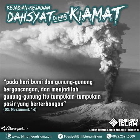 Kejadian dahsyat di hari kiamat hsi 29 : Kejadian Yang Dahsyat Di Hari Kiamat; HSI 5