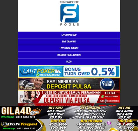 Keluaran sgp malam ini live tercepat  Jika hasil keluaran SGP diatas belum terupdate, silahkan lakukan refresh ataupun