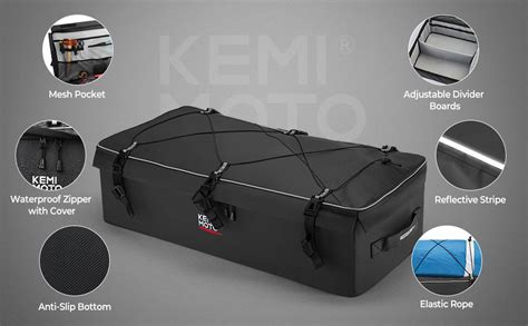 900d Waterproof Cargo Bag Car Roof Cargo Carrier Universal Luggage Bag  Storage Cube Bag 21 Cubic Feet For Cars - Roof Racks & Boxes - AliExpress