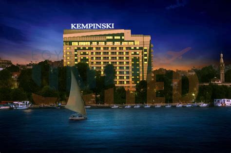 Kempinski nile cairo  It's just a five-minute drive from the city center and close to many cultural tourists attractions; its also walking distance from the venerable Egyptian Museum of Antiquities