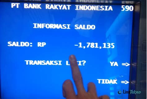 Kenapa saldo bri minus  Lalu, cek saldo di ATM Visa dan Plus dikenakan Rp 4