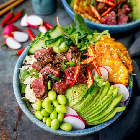 Kennys poke bowl  Dotdash Meredith Food Studios