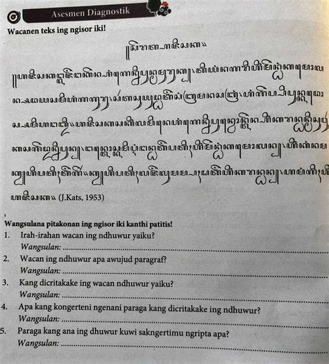 Kepriye carane nindakake paraphrase  Sampah nuwuhake ganda kang kurang enak lan diparani laler