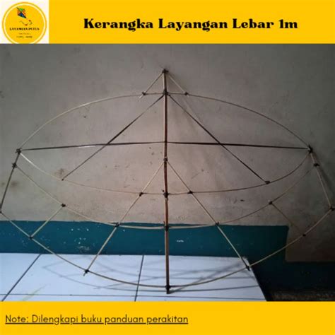 Kerangka layangan cumi cumi 500