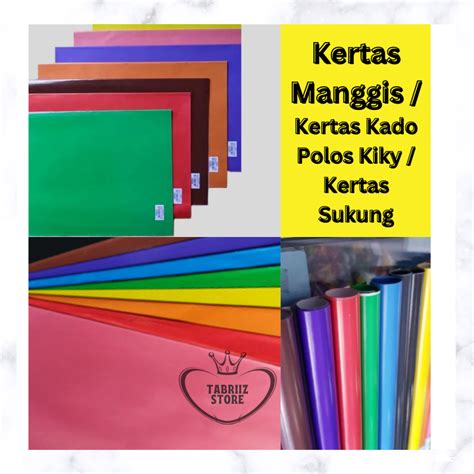 Kertas manggis warna kuning  Dalam ukuran inci, kertas ini berukuran 15,7 x 23,6 inci