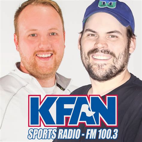 Kfan outdoors podcast  Voice of the Vikings and funny enough he's the head cheerleader too!