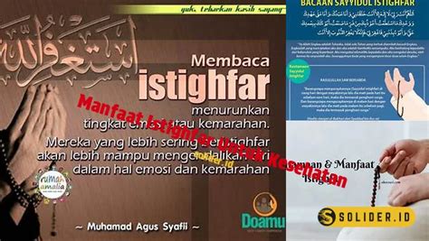 Khasiat istighfar 5000x Dahsyatnya Istighfar 1000 Kali Sehari aku memiliki kenalan seseorang ustad yang sukses dalam bidang dakwah dan juga bisnis