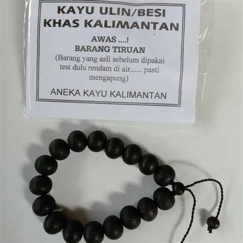 Khasiat kayu ulin manang timbul  Harga gelang kayu ulin manang 