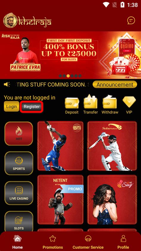 Khelraja android Khelraja is India's best online cricket betting app for android and ios mobile players