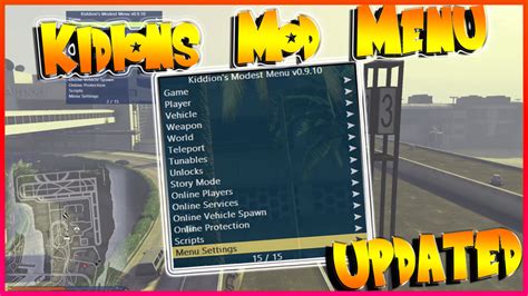 Kiddions mod menu 0.9.10 scripts  script