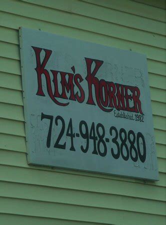 Kim's korner claysville pa  Kim's Korner, Claysville: See 8 unbiased reviews of Kim's Korner, rated 5 of 5 on Tripadvisor and ranked #2 of 6 restaurants in Claysville