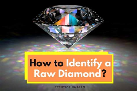 Kimberlite how to identify a raw diamond Diamonds do vary from source to source in their makeup