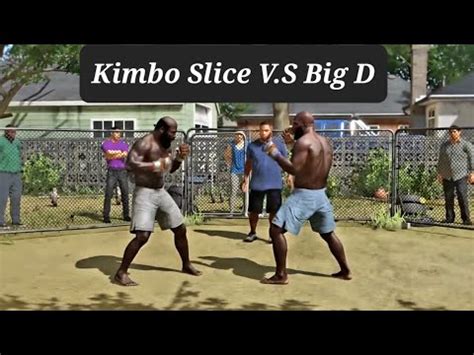 Kimbo slice vs big d kimbo Slice vs Afropuff & Big Mac - kimbo slice fighting