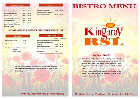 Kingaroy rsl menu  Kingaroy Tourism Kingaroy Hotels Kingaroy Bed and Breakfast Kingaroy Vacation Rentals Flights to Kingaroy Kingaroy RSL;KFC, Kingaroy: See 29 unbiased reviews of KFC, rated 2