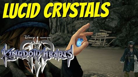 Kingdom hearts 3 lucid crystal Bright materials contain the essence of vitality, and are colored green