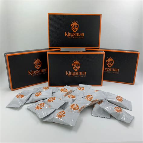 Kingsman candy male supplement 3 grams Each) quantity