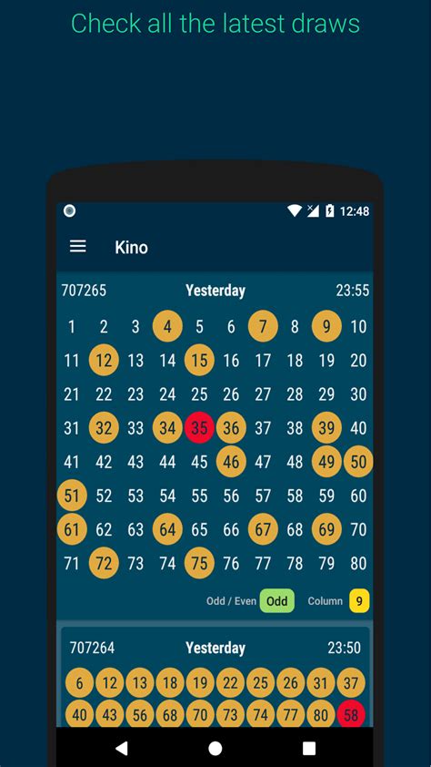 Kino opap numbers  More specifically, the functions of the application are the following: • Search for drawn numbers: View search results for a list of numbers along with the draw time