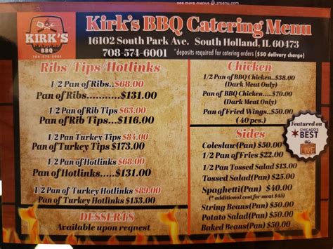 Kirk's bbq south holland Kirks BBQ, South Holland, Illinois