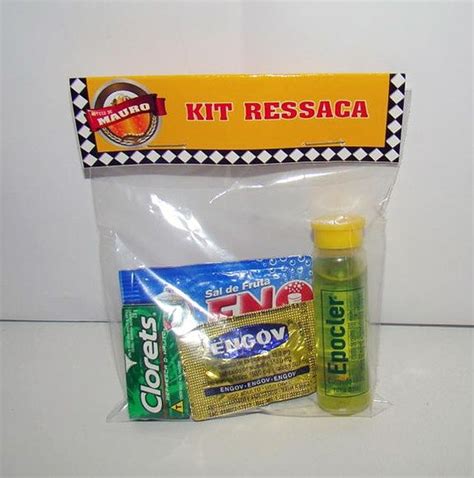 Kit ressaca solapa 7/jan/2019 - No período que antecede o casamento, as comemorações são inúmeras